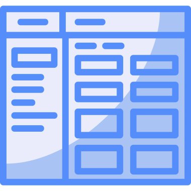 Sunucu sunucu simgesini doldurulmuş - taslak biçimi ile sunuyor
