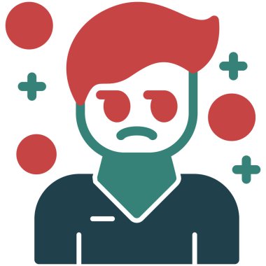 Hasta adam. Basit resimleme