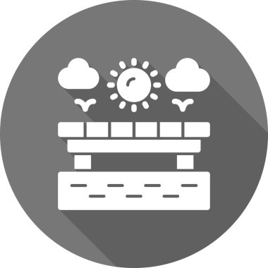 hava simgesi vektör illüstrasyonu