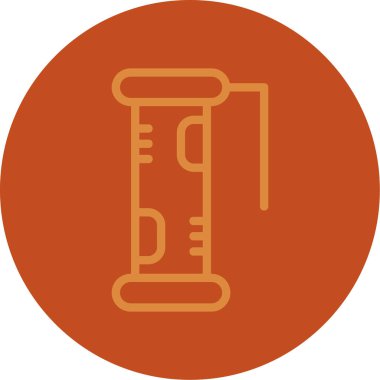 Modern b 'nin vektör illüstrasyonu eksik simgesi