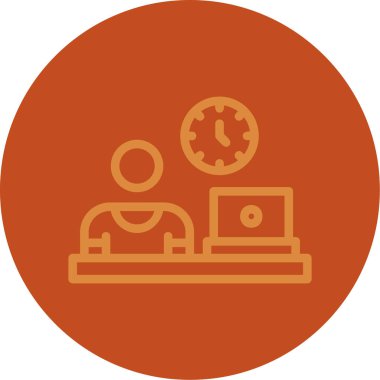 Modern b 'nin vektör gösterimi saatin simgesinden yoksundur