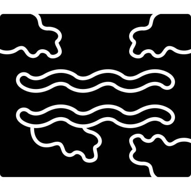 Hayvan kemiği ikonu. Ana hatlı hayvan vektör çizimi simgesi. beyaz üzerine izole