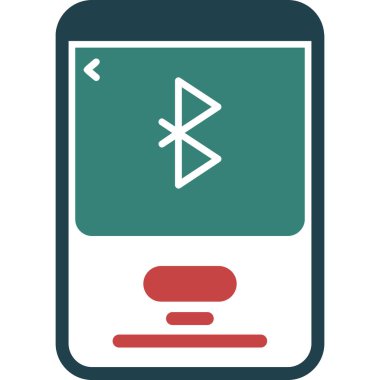 vektör cep telefon simgesi