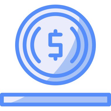 Para sembollü dolar işareti.