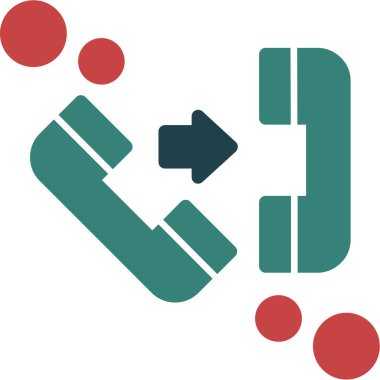 çağrı merkezi simgesi, vektör tasarımı