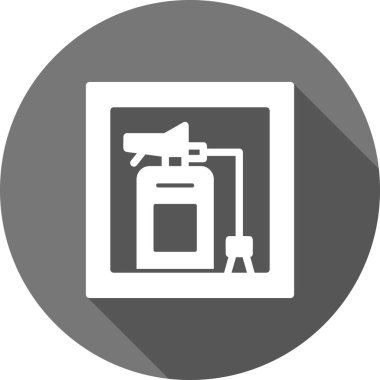 Benzin istasyonunun vektör illüstrasyonu