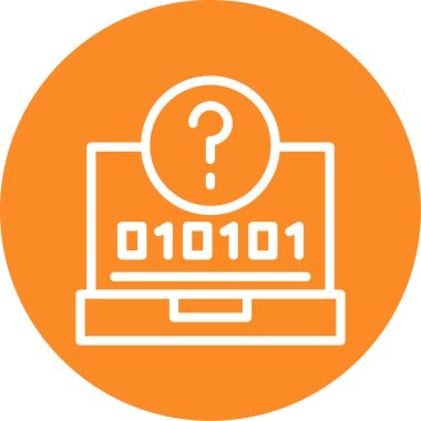 Mark 'ın olduğu laptop. Web simgesi