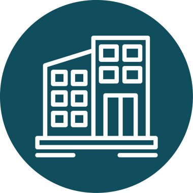Yapı simgesinin vektör illüstrasyonu