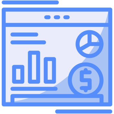 para web simgesi, basit tasarım illüstrasyonu