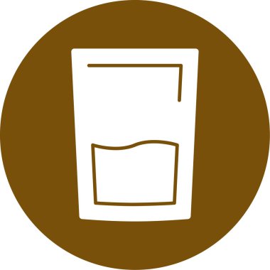 içecek simgesinin vektör illüstrasyonu