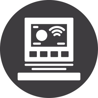 bilgisayar simgesi vektör illüstrasyonu