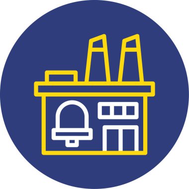 Dükkan. Web simgesi basit illüstrasyon