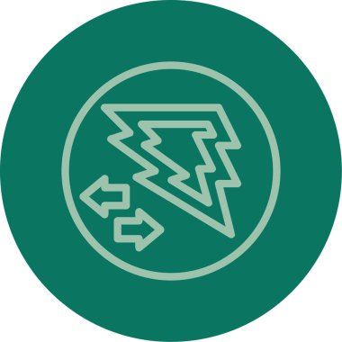 ok simgesi vektör illüstrasyonu