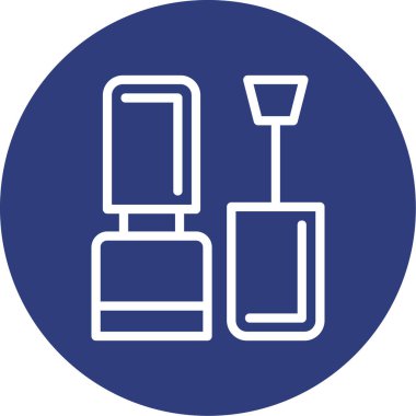 Şişe simgesinin vektör illüstrasyonu