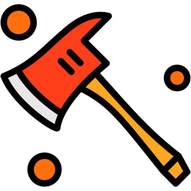 Balta. Web simgesi basit illüstrasyon