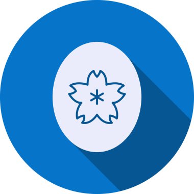 Yumurta simgesinin vektör illüstrasyonu