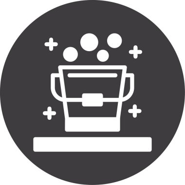 İç bakalım. Web simgesi basit illüstrasyon