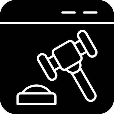 Bir b-b simgesinin vektör illüstrasyonu