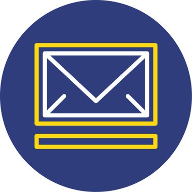 e- posta simgesi vektör illüstrasyonu