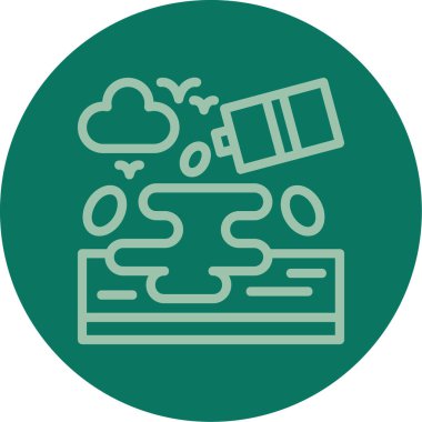 Vektör illüstrasyonu, simge ögesi arkaplanı