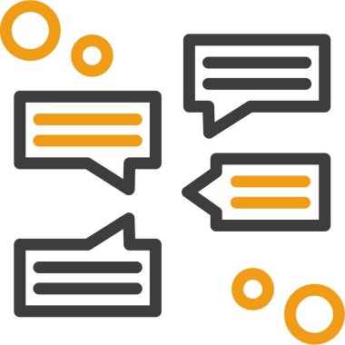 sohbet iletişim simgesi