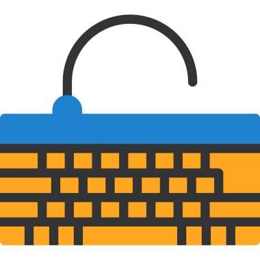 Bilgisayar faresi simgesi. Web için bilgisayar fare vektör simgelerinin basit çizimi