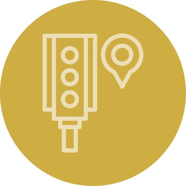 Modern b 'nin vektör illüstrasyonu eksik simgesi