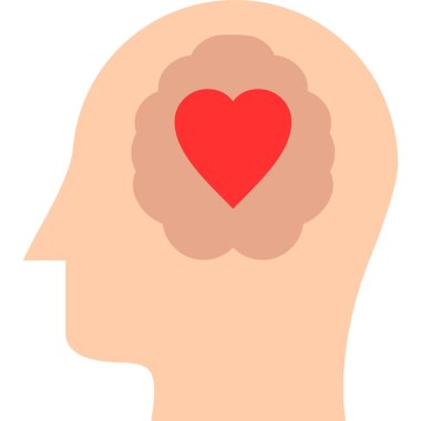 beyin kalbi insan simgesi