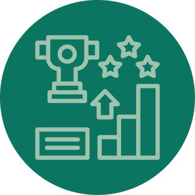 İş simgesinin vektör illüstrasyonu, modern kavram