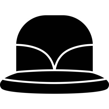 Siyah ve beyaz simgesinin vektör illüstrasyonu