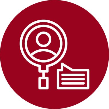 vektör arama web simgesi