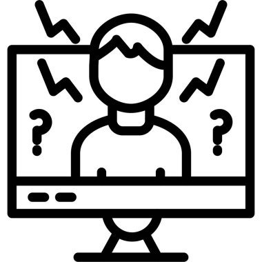 soru yardım simgesi vektör illüstrasyon tasarımı