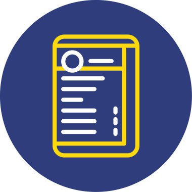 kitap simgesi vektör illüstrasyonu