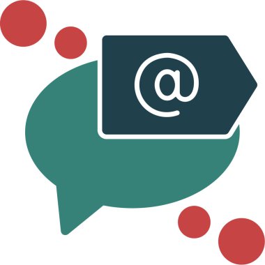 Bir mesajın vektör illüstrasyonu