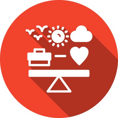 Alyanslar düz yuvarlak simge