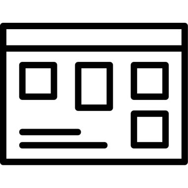 Tarayıcı pencere simgesi, özet biçimi