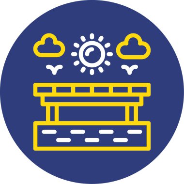 seo modern simgesinin vektör illüstrasyonu