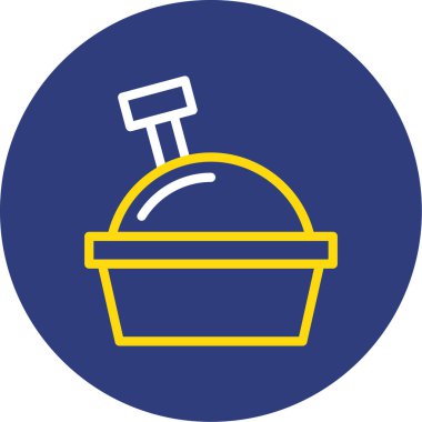 Kişisel ve ticari kullanım için vektör yiyecek simgesi.