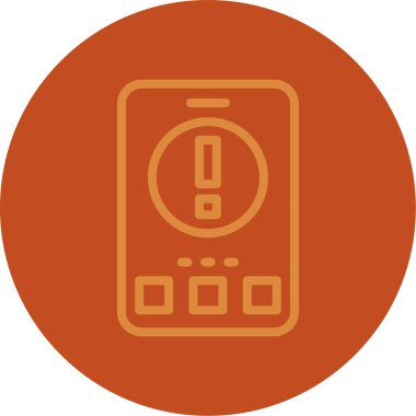 vektör telefon web simgesi