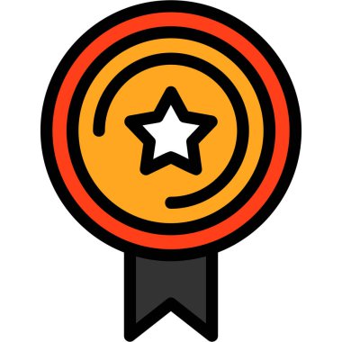 Rozet ödülü ikonu - taslak biçiminde