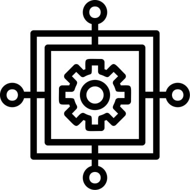 Ayarlama. Web simgesi basit illüstrasyon