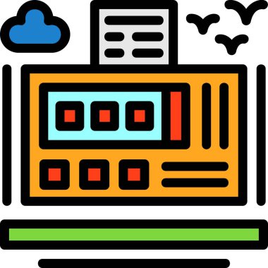 İnternet web sunucu simgesi