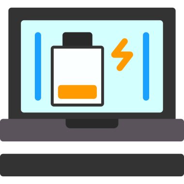 Pil. Web simgesi basit tasarım