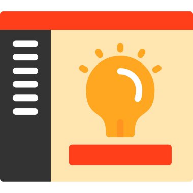 hafif lamba fikri vektör illüstrasyonu