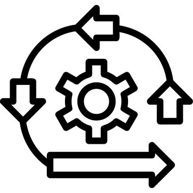 Ayarlama. Web simgesi basit illüstrasyon