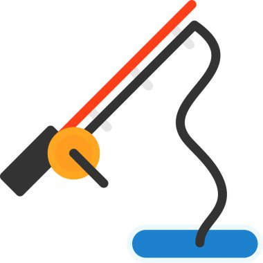 Tek bir izole simgenin vektör illüstrasyonu