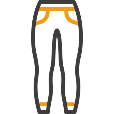 spor pantolonları ikon vektör illüstrasyon tasarımı