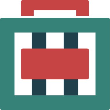 kutu gönderme simgesi düz biçimli