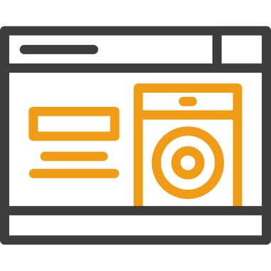 Ağ simgesi. vektör illüstrasyonu