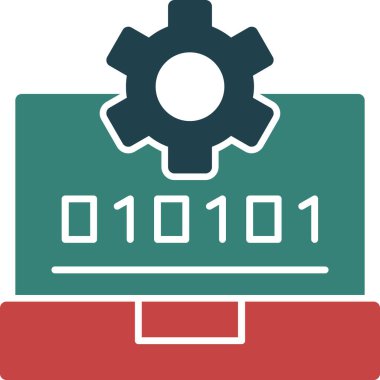 Teçhizat Web simgesi basit illüstrasyon